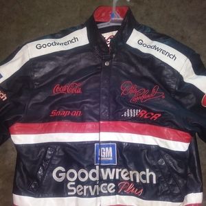 Dale Earnhardt Sr Leather Jacket XL